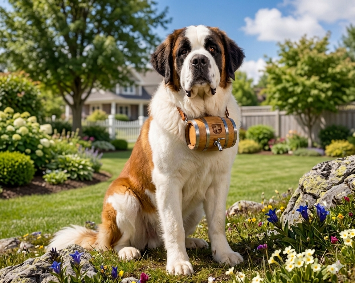 Saint Bernard Puppy
